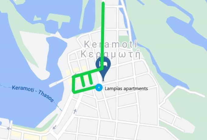 Lampias Apartments Keramoti  Bagian luar foto
